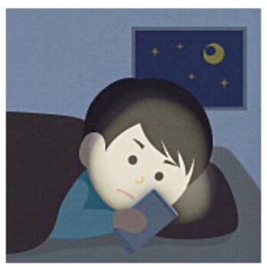 ブルーライトによって睡眠の質が下がる？！